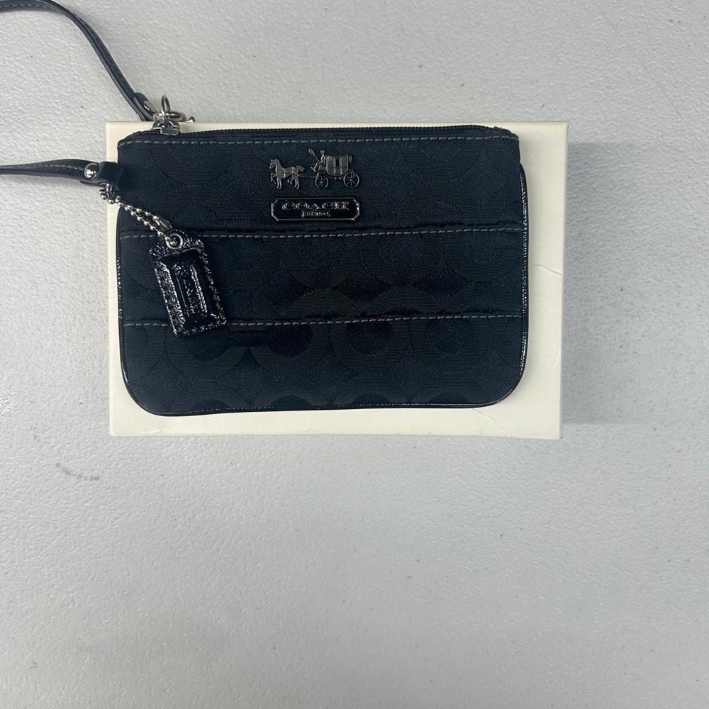 Coach Black Wristlet - Picture 5 of 6